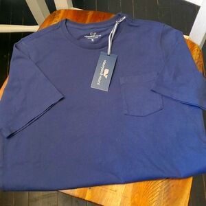 NWT vineyard vines blue blazer pocket tee